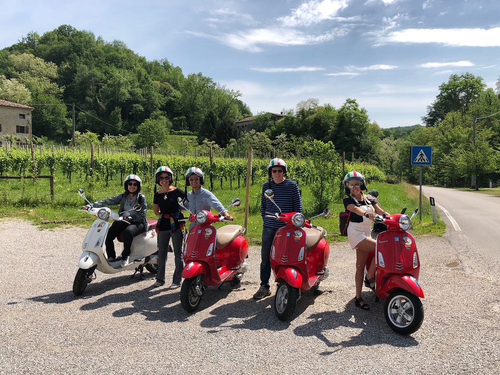 vespa tour italian style excursion prosecco hills veneto smile escursione colline tiziana beninca la dolce vita italy