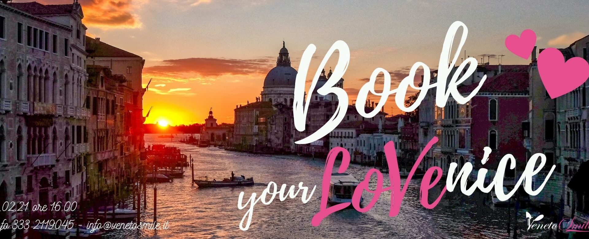 festa di san valentino a Venezia con visita guidata